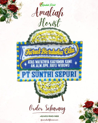 Papan Bunga Duka di Sekotong